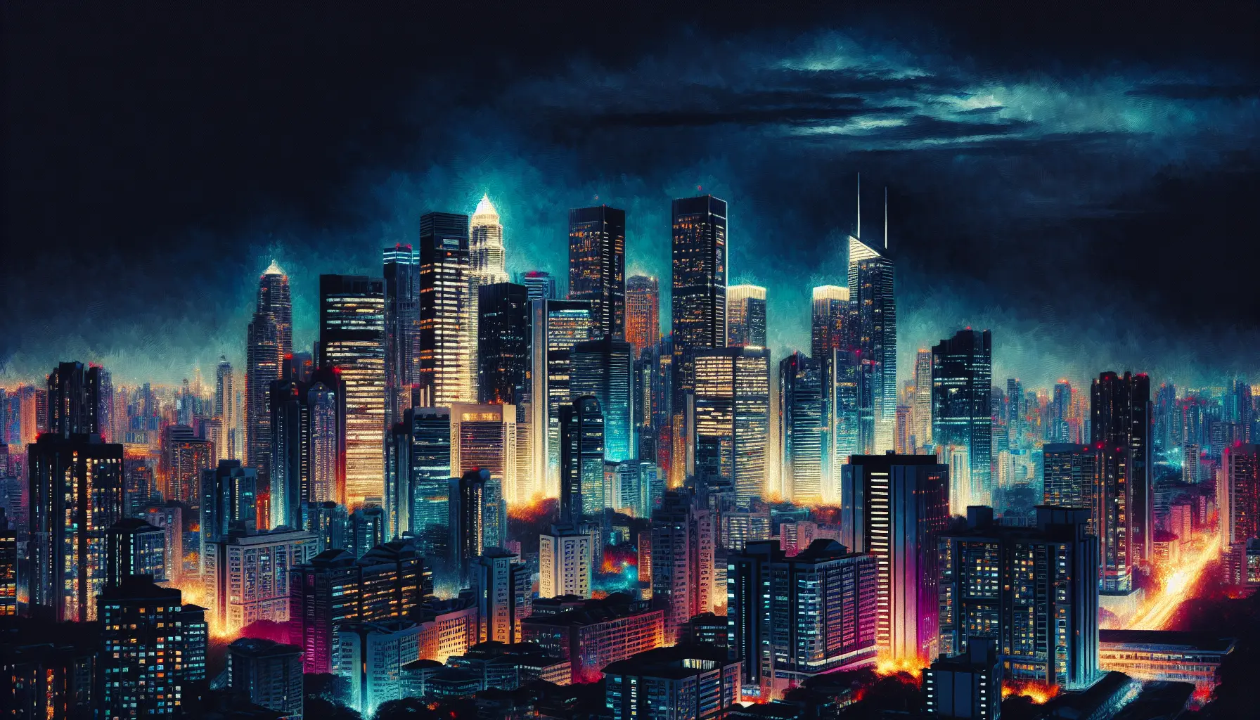 Citywinnerz Casino night skyline